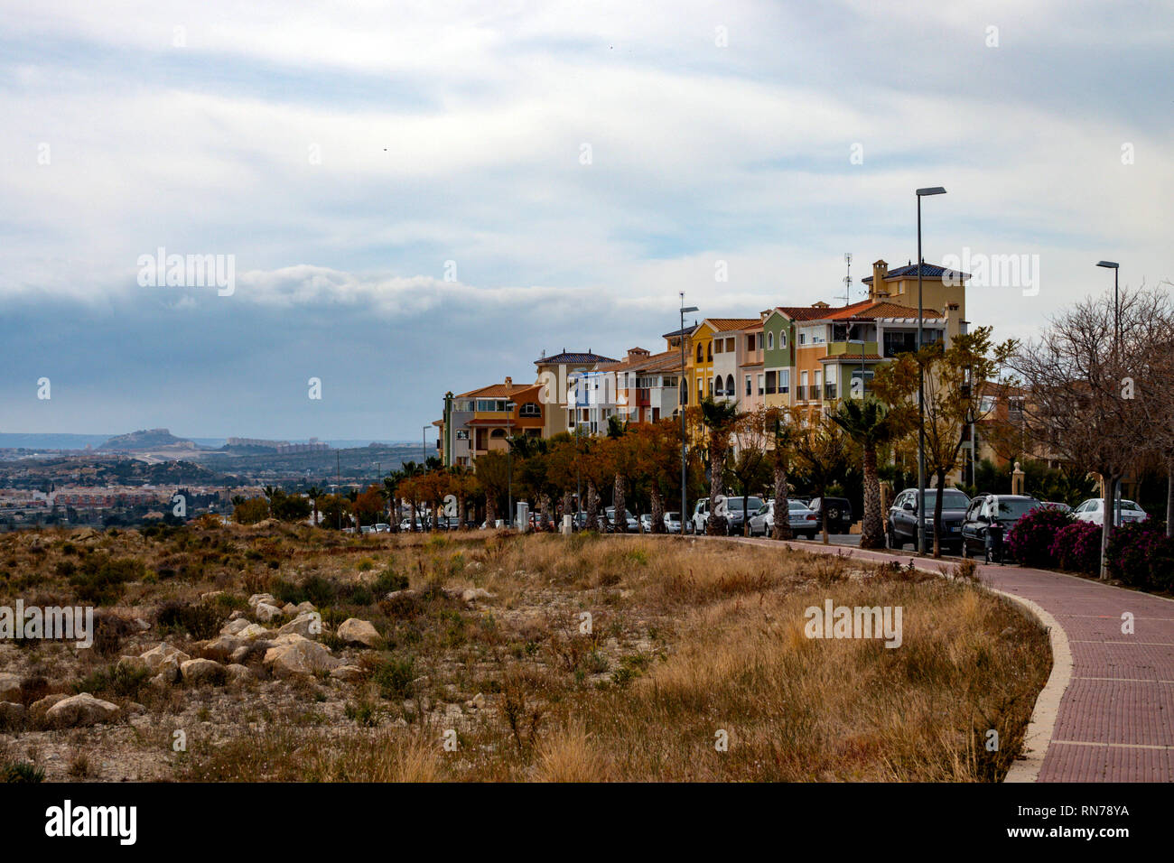 Bonalba golf resort et l'urbanisation, Mutxamel, Alicante, Costa Banca,  Espagne Photo Stock - Alamy