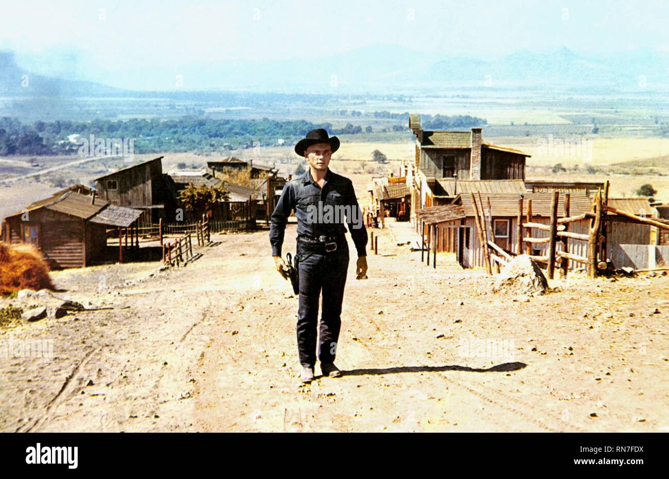 YUL BRYNNER, The Magnificent Seven, 1960 Banque D'Images
