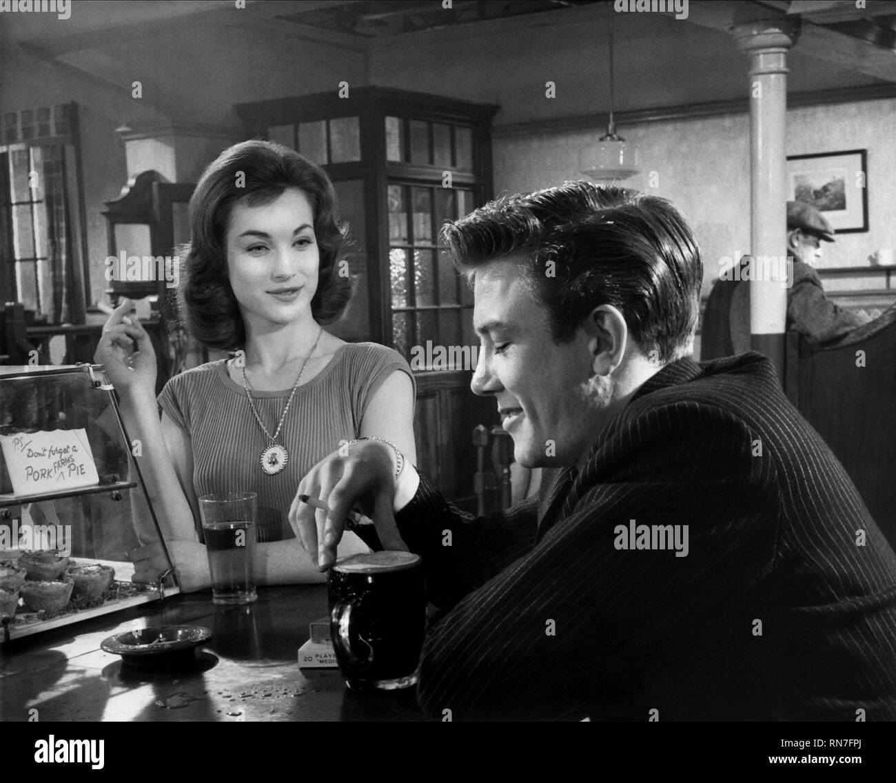 Champ,FINNEY, samedi soir et dimanche matin, 1960 Banque D'Images