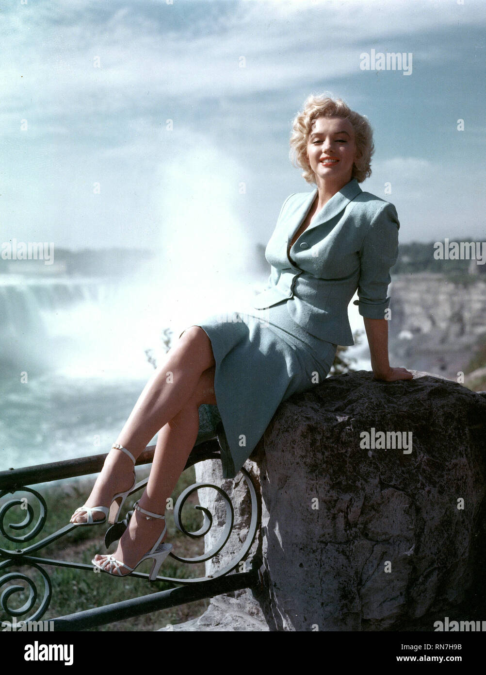 MARILYN MONROE, Niagara, 1953 Banque D'Images