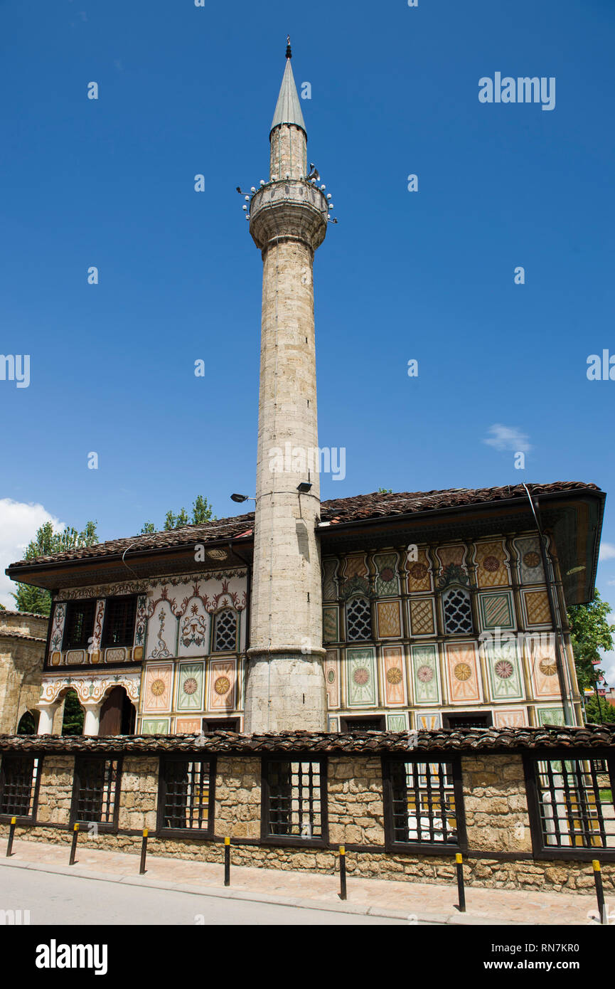 Serena Dzamija, Mosquée Peinte, Tetovo, Macédoine Banque D'Images