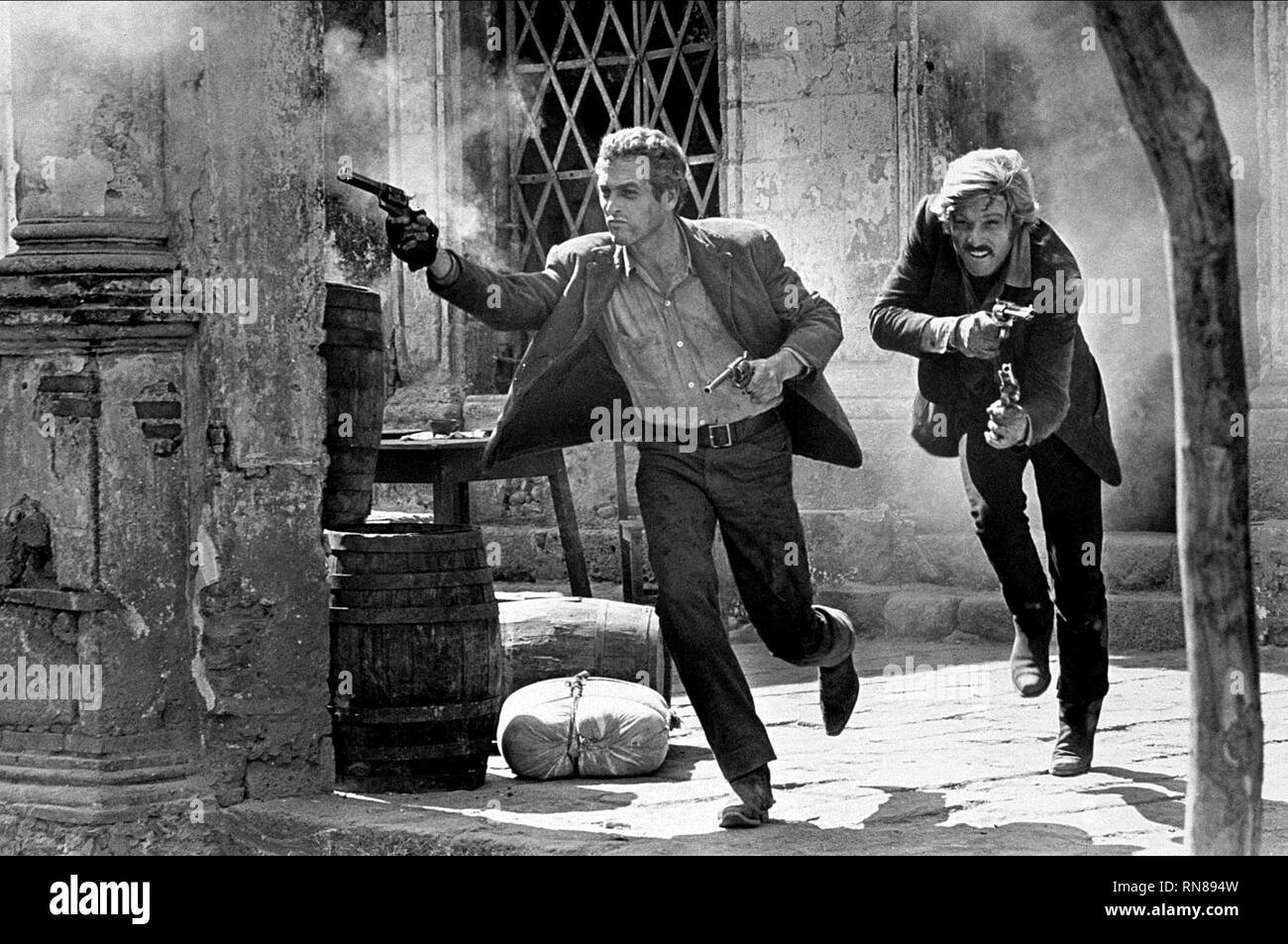 NEWMAN, Redford, Butch Cassidy ET LE KID, 1969 Banque D'Images