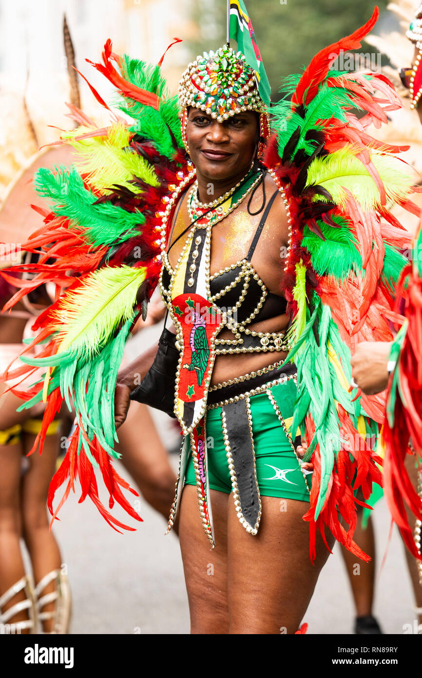 Le carnaval de Notting Hill, Londres, Angleterre, Royaume-Uni Banque D'Images