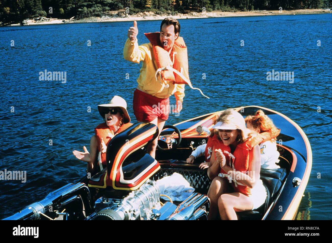 BENING,AYKROYD,FARACY, PLEIN AIR, 1988 Banque D'Images