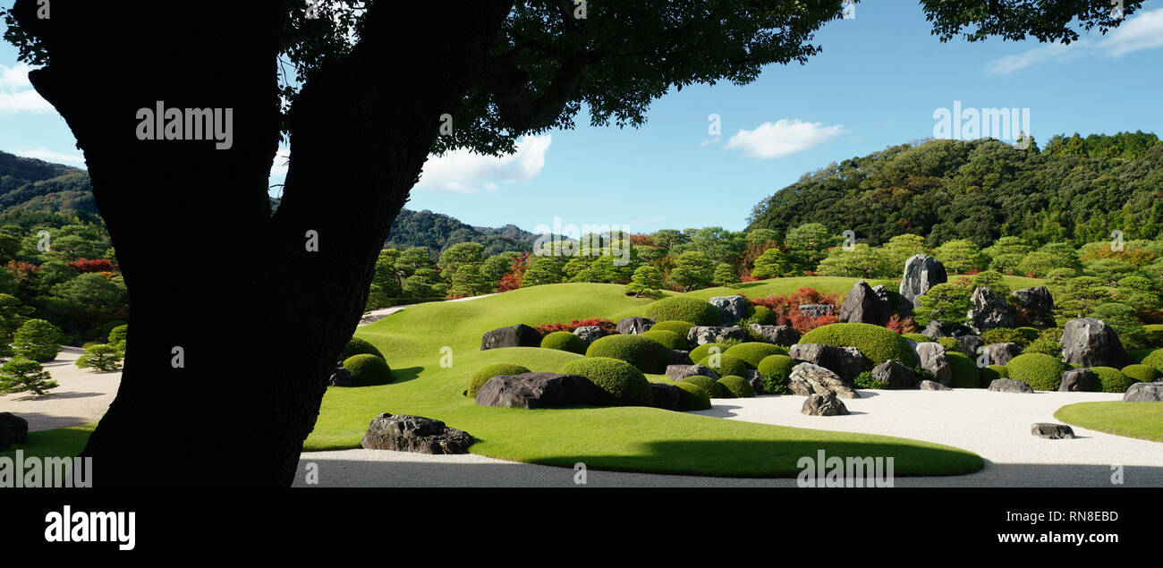 Adachi museum garden Banque de photographies et d’images à haute ...