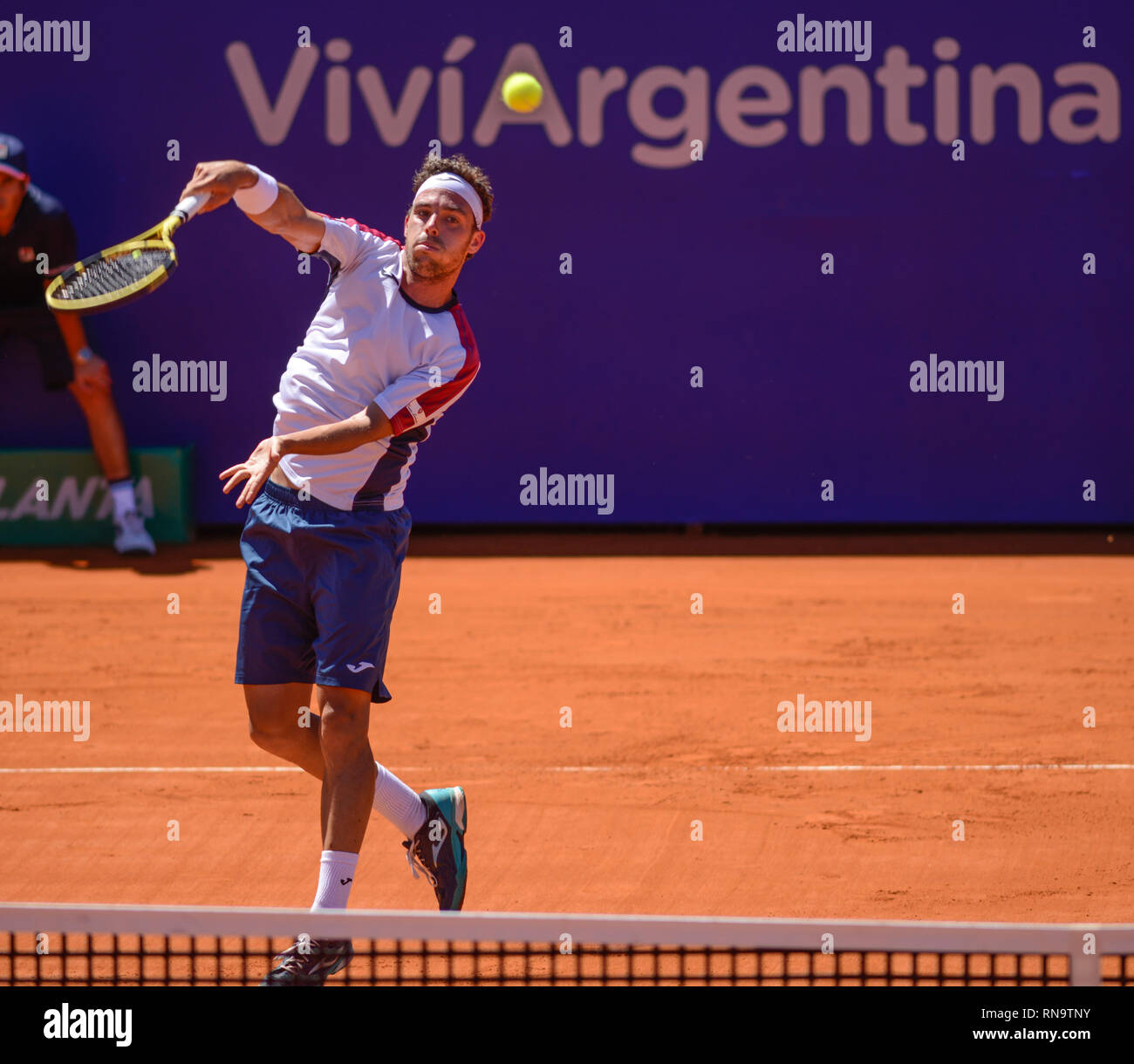 Marco Cecchinato (Italie). Champion 2019 Argentine Ouvrir Banque D'Images