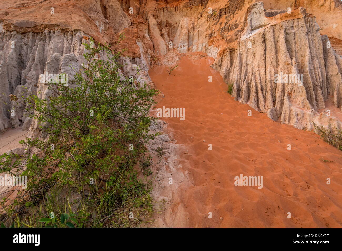 Red canyon, Mui Ne, Phan Thiet, Vietnam Banque D'Images
