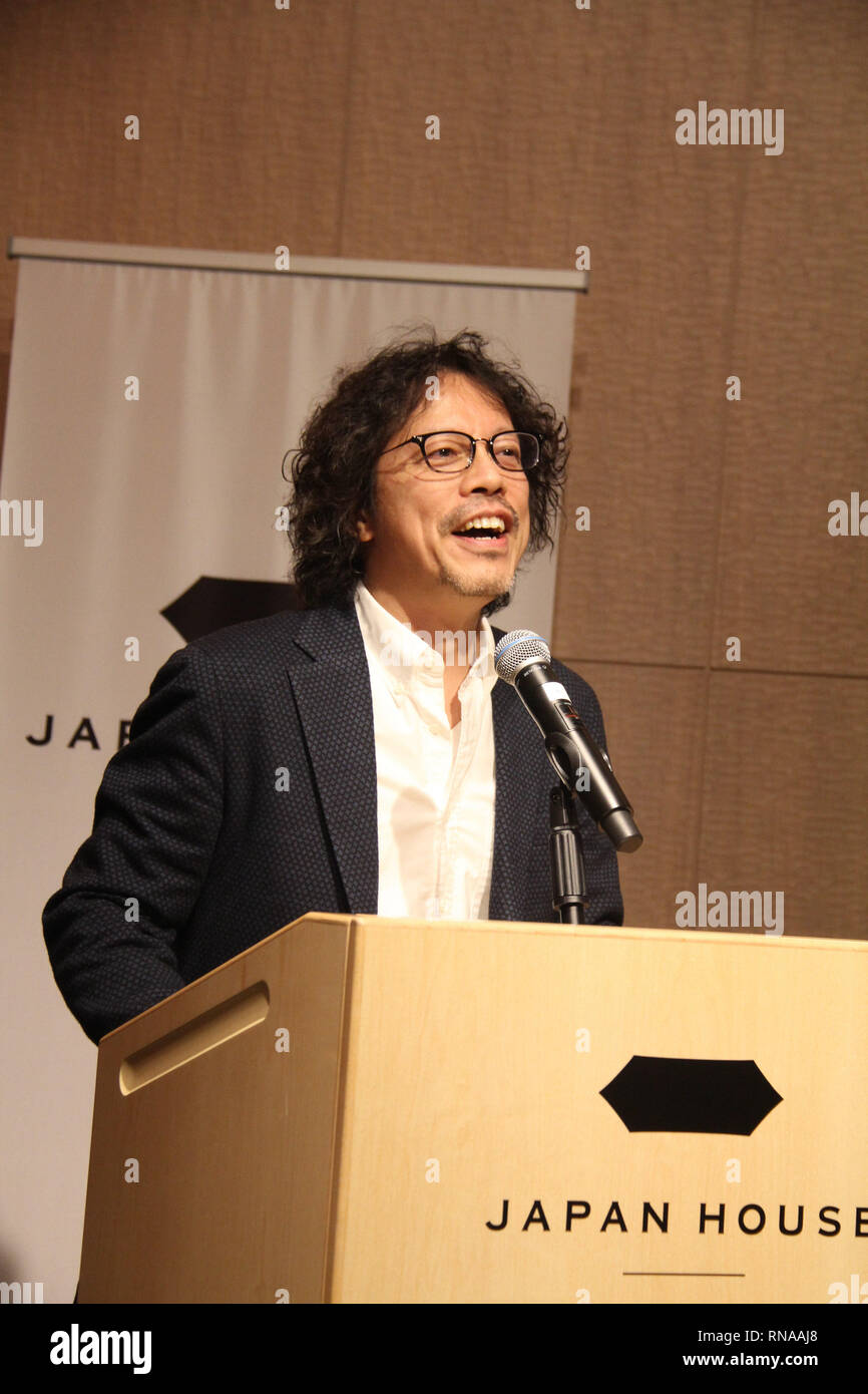 Naoki Urasawa 01/22/2019 'C'est Manga - l'Art de Naoki Urasawa' une séance tenue au Japon House Los Angeles à Los Angeles, CA Photo : Cronos/Hollywood News Banque D'Images