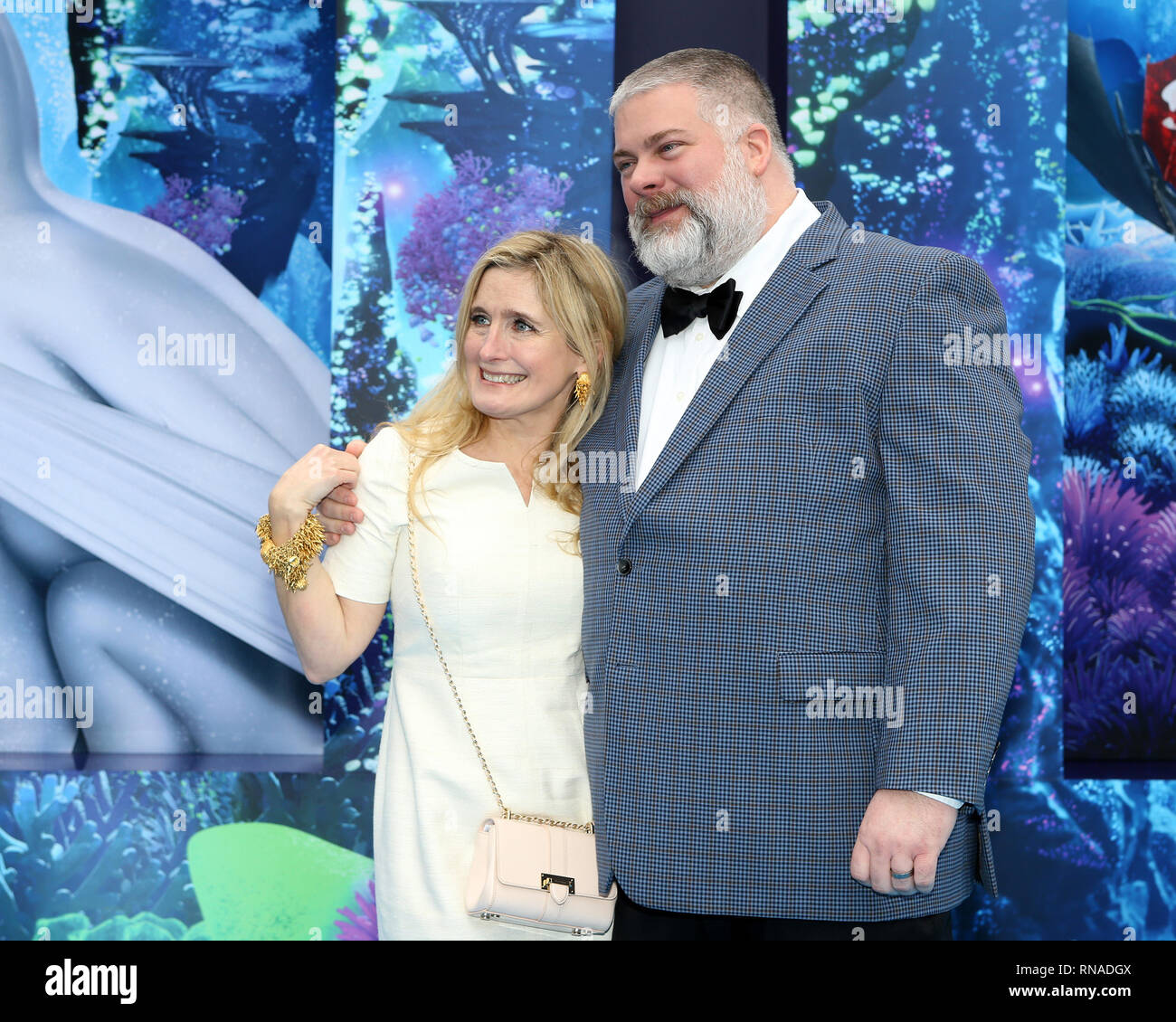 Westwood, CA, USA. Feb 9, 2019. LOS ANGELES - Oct 9 : Cressida Cowell, Dean DeBlois au ''How to Train Your Dragon : Le monde caché'' en première mondiale au Théâtre du Village le 9 février 2019 à Westwood, CA Crédit : Kay Blake/ZUMA/Alamy Fil Live News Banque D'Images