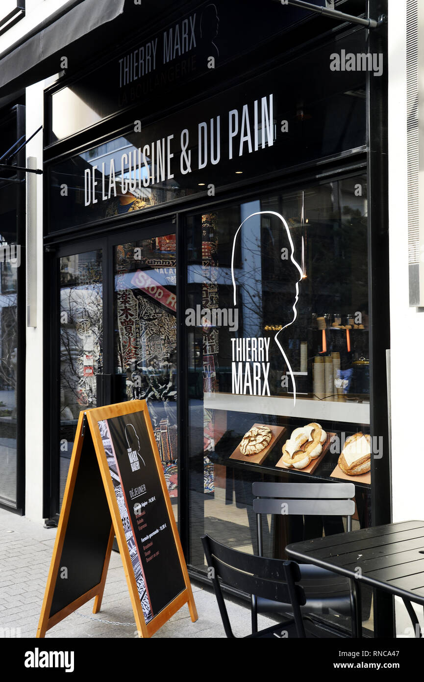 Thierry Marx boulangerie Beaupassage - rue du bac - Paris - France Banque D'Images