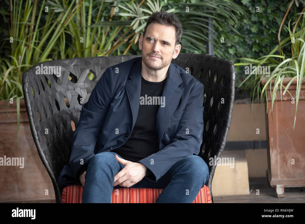 Matt Dillon en photo pendant la photocall du film la casa di jack à l'hôtel Bernini Bristol - Roma Banque D'Images