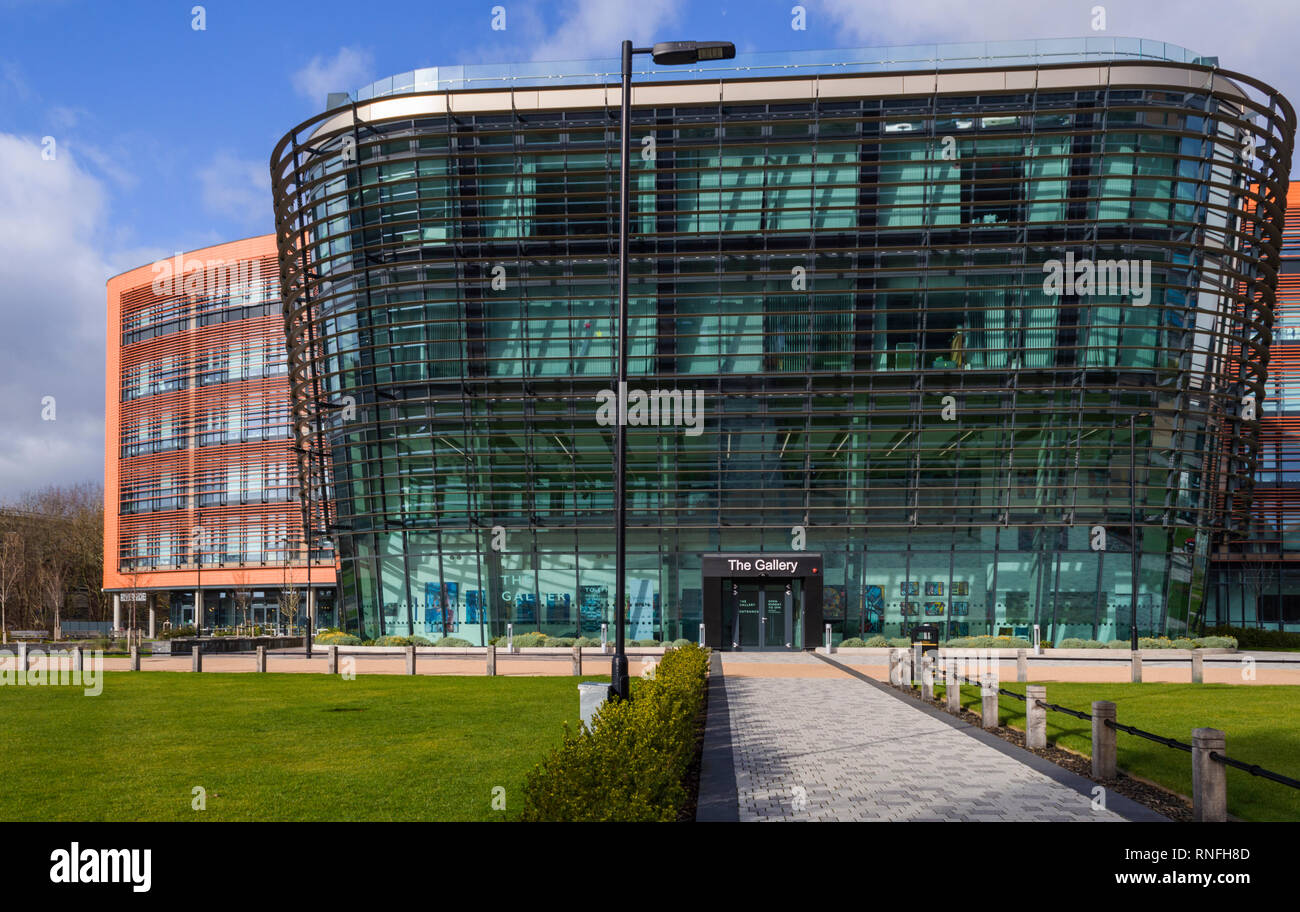 Le Vijay Patel, bâtiment de l'Université de Montfort, Leicester, Angleterre Banque D'Images