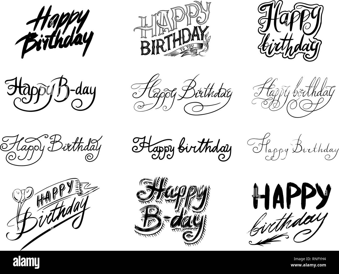 Joyeux Anniversaire Texte Lettrage Dessine A La Main Collecte Des Elements Grunge Typographie Brosse Ensemble De L Illustration Pour La Banniere Affiche Et Carte De Souhaits Image Vectorielle Stock Alamy Joyeux Anniversaire Texte Lettrage Dessine A La Main Collecte Des Elements Grunge Typographie Brosse Ensemble De L Illustration Pour La Banniere Affiche Et Carte De Souhaits Image Vectorielle Stock Alamy