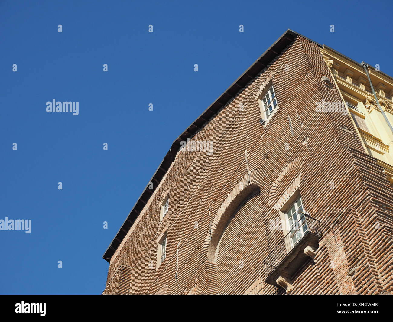 Château Castello di Rivoli à Rivoli, Italie Banque D'Images