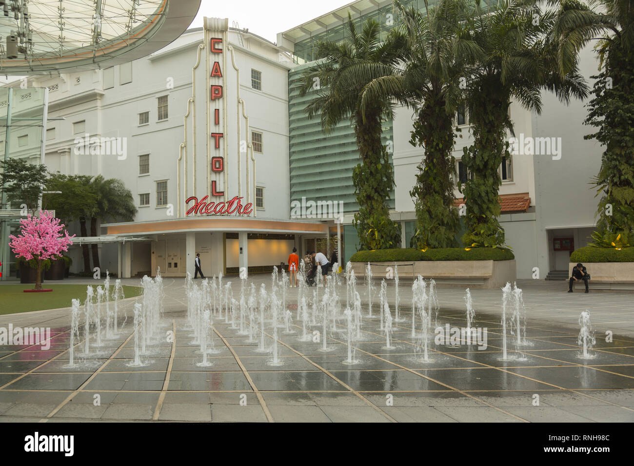 Capitol Theatre à Singapour Banque D'Images