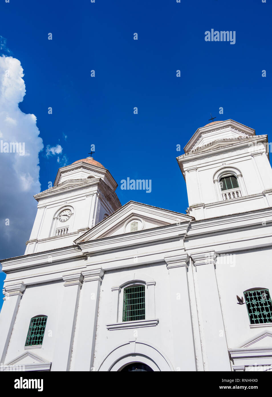 Basilique Notre Dame de Candelaria, Medellin, Département d'Antioquia, Colombie Banque D'Images