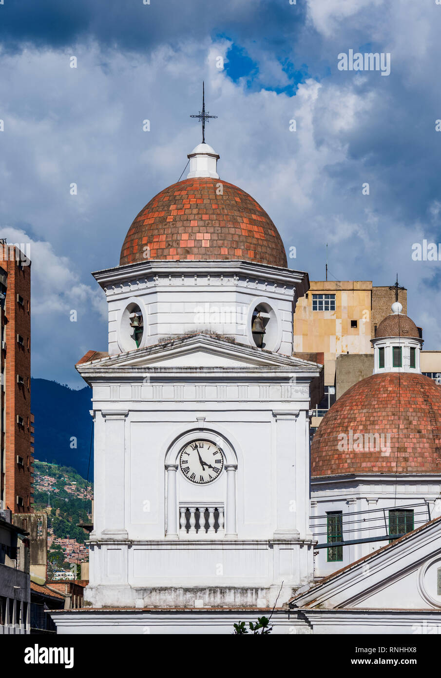 Basilique Notre Dame de Candelaria, Medellin, Département d'Antioquia, Colombie Banque D'Images