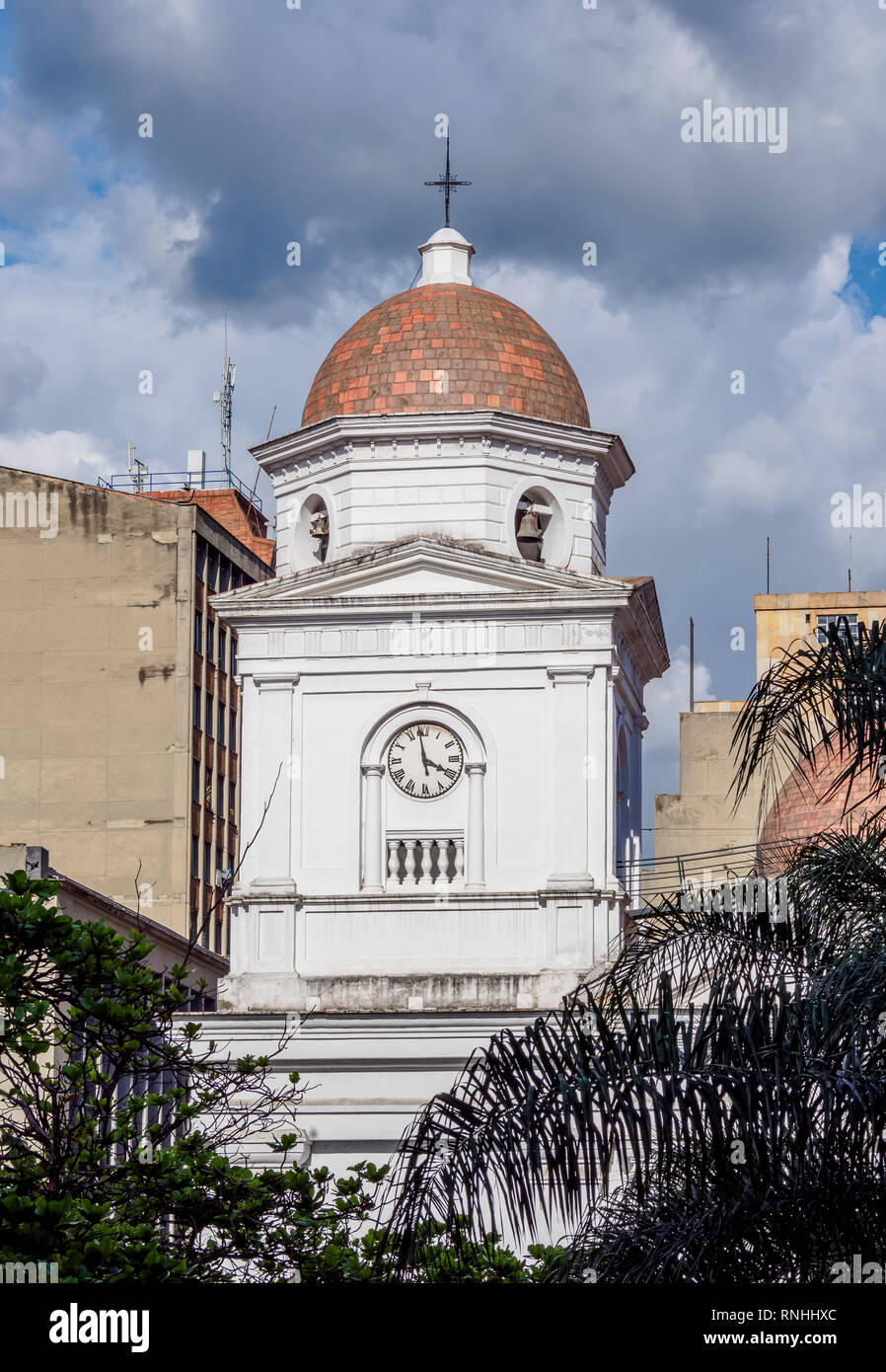 Basilique Notre Dame de Candelaria, Medellin, Département d'Antioquia, Colombie Banque D'Images