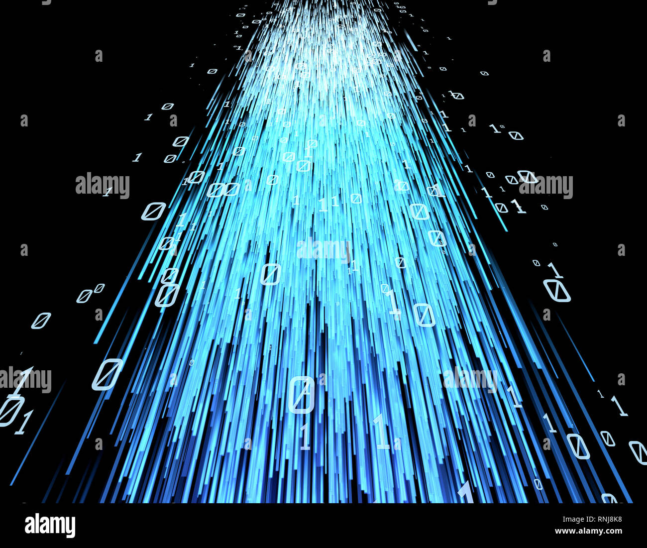 Technologie Internet, transmission et stockage de données Banque D'Images