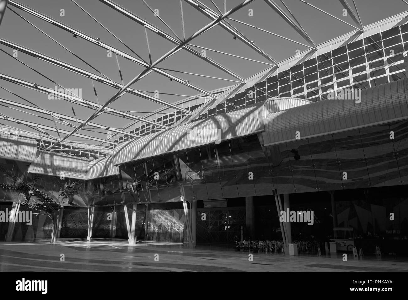 Centre de Foires et congrès de Malaga (Palacio de Ferias y Congresos). L'Espagne. Banque D'Images