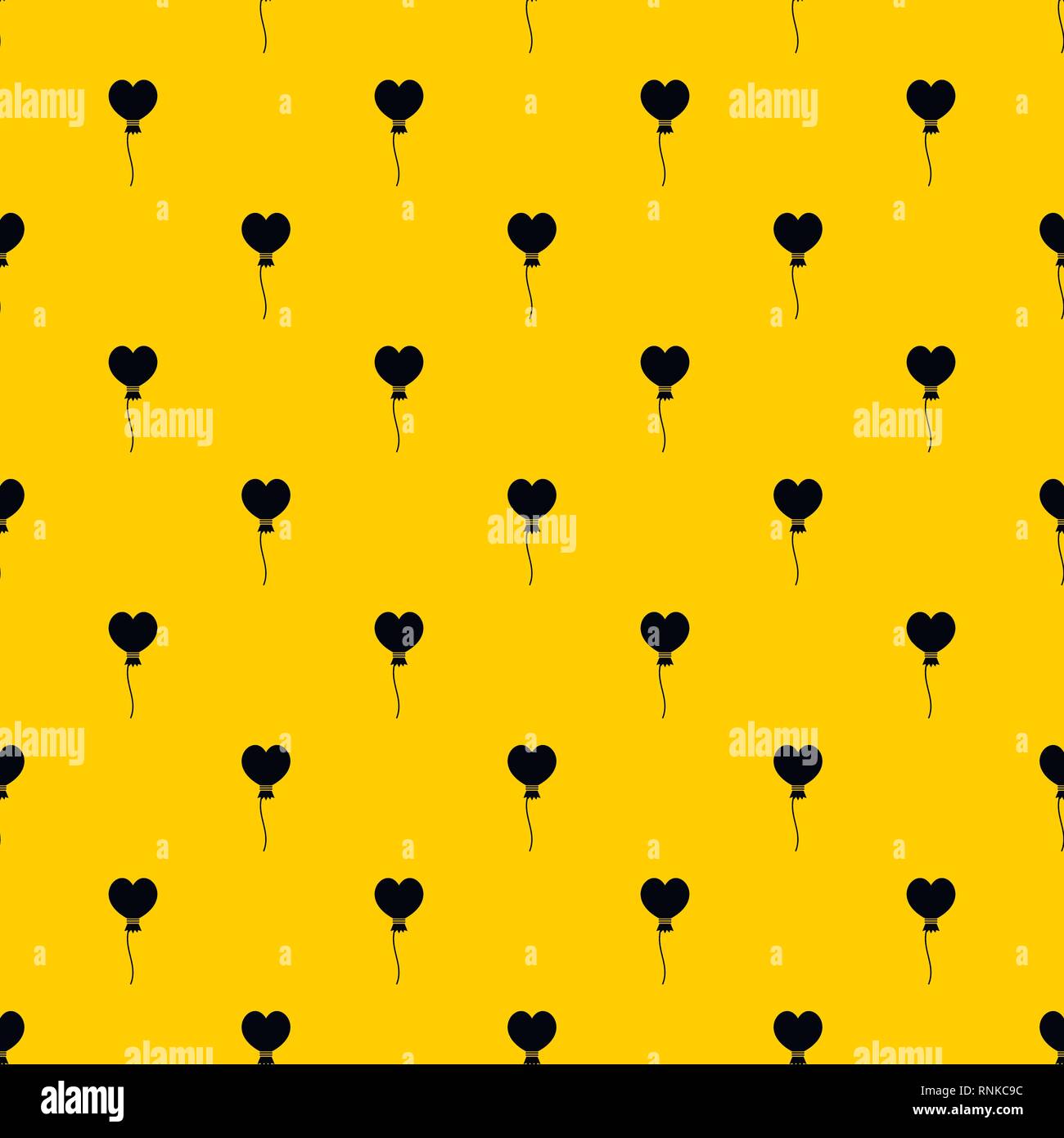 Ballon en forme de coeur vector pattern Illustration de Vecteur
