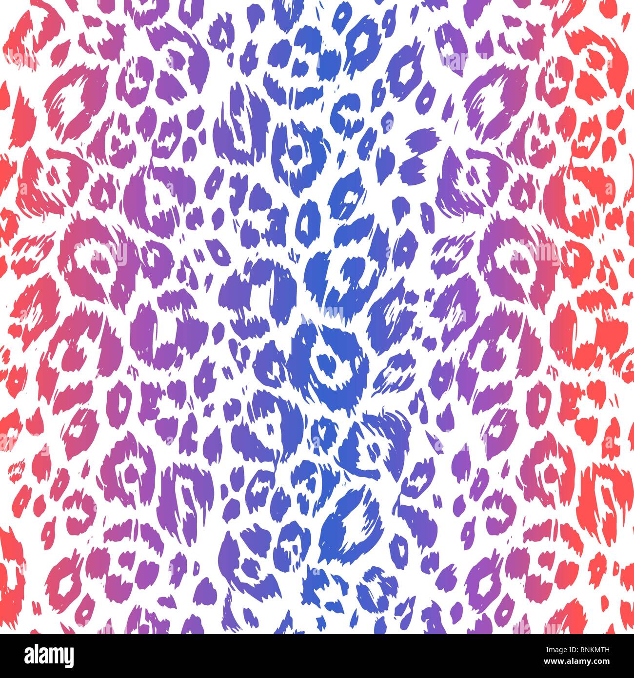 Peau d'animal modèle texturé à la mode. Violet et orange fond léopard. Résumé motif transparent. Illustration de Vecteur