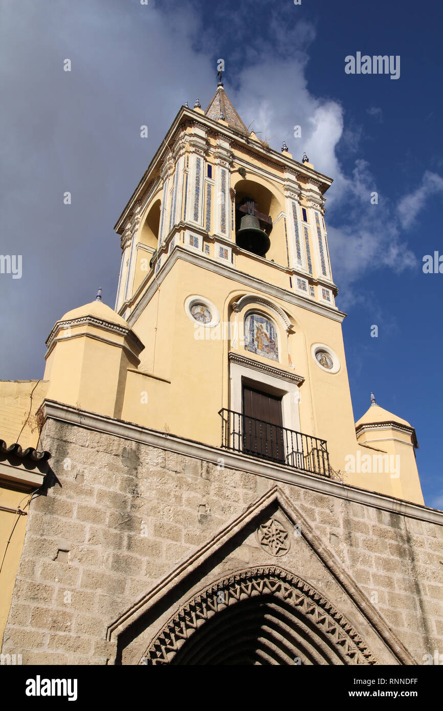 Séville en Andalousie, espagne. Eglise de Saint Isidore (Iglesia San Isidoro). Banque D'Images
