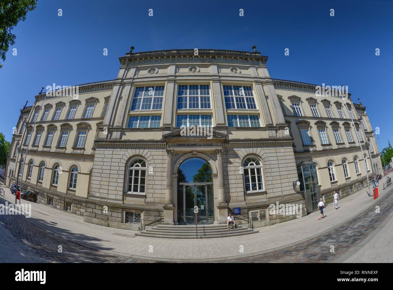 Museum für Kunst und Gewerbe, Steintorplatz, St Georg, Hambourg, Allemagne Banque D'Images