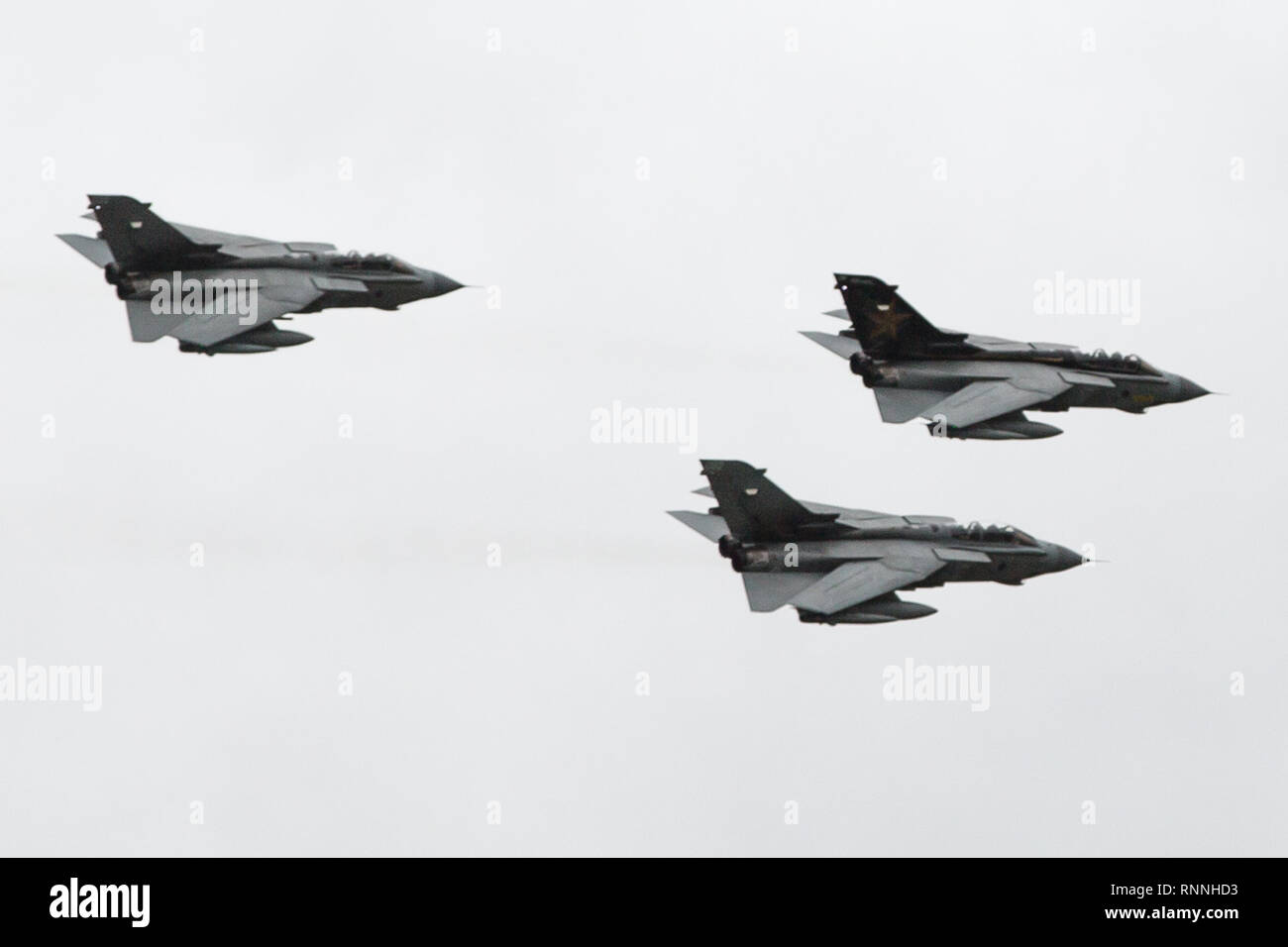 RAF Tornado Dernier vol Farewell Banque D'Images