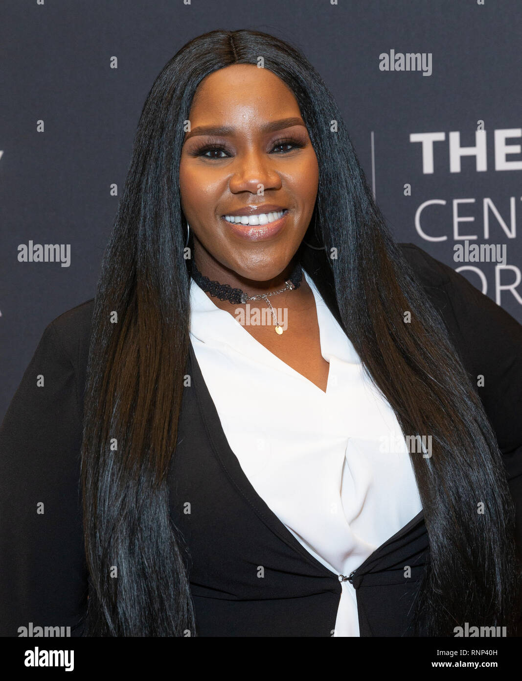 New York, États-Unis. Feb 19, 2019. New York, NY - 19 Février 2019 : Kelly : assiste à une soirée avec BET's American Soul à Paley Center for Media Crédit : lev radin/Alamy Live News Banque D'Images