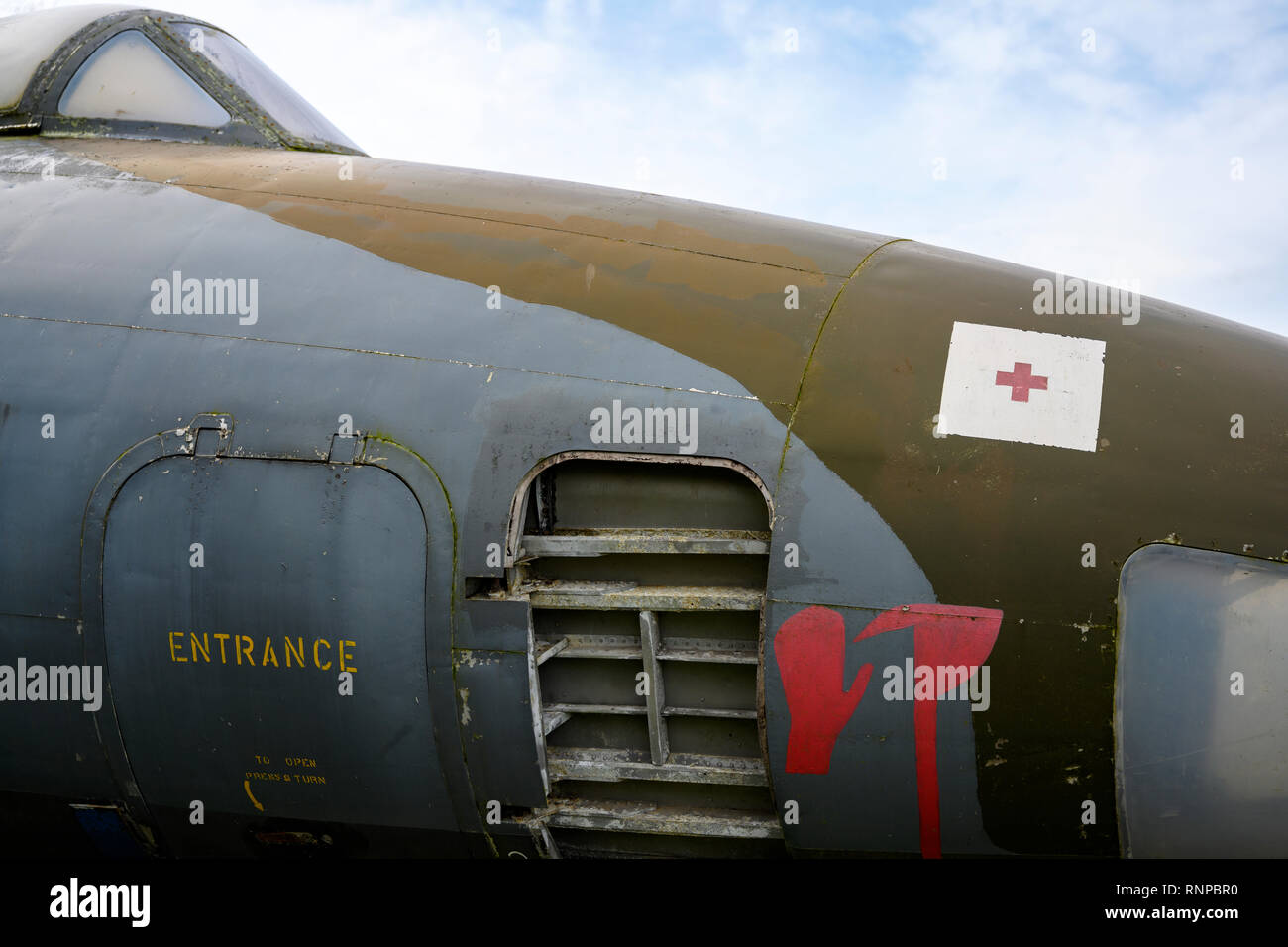 English Electric Canberra Banque D'Images