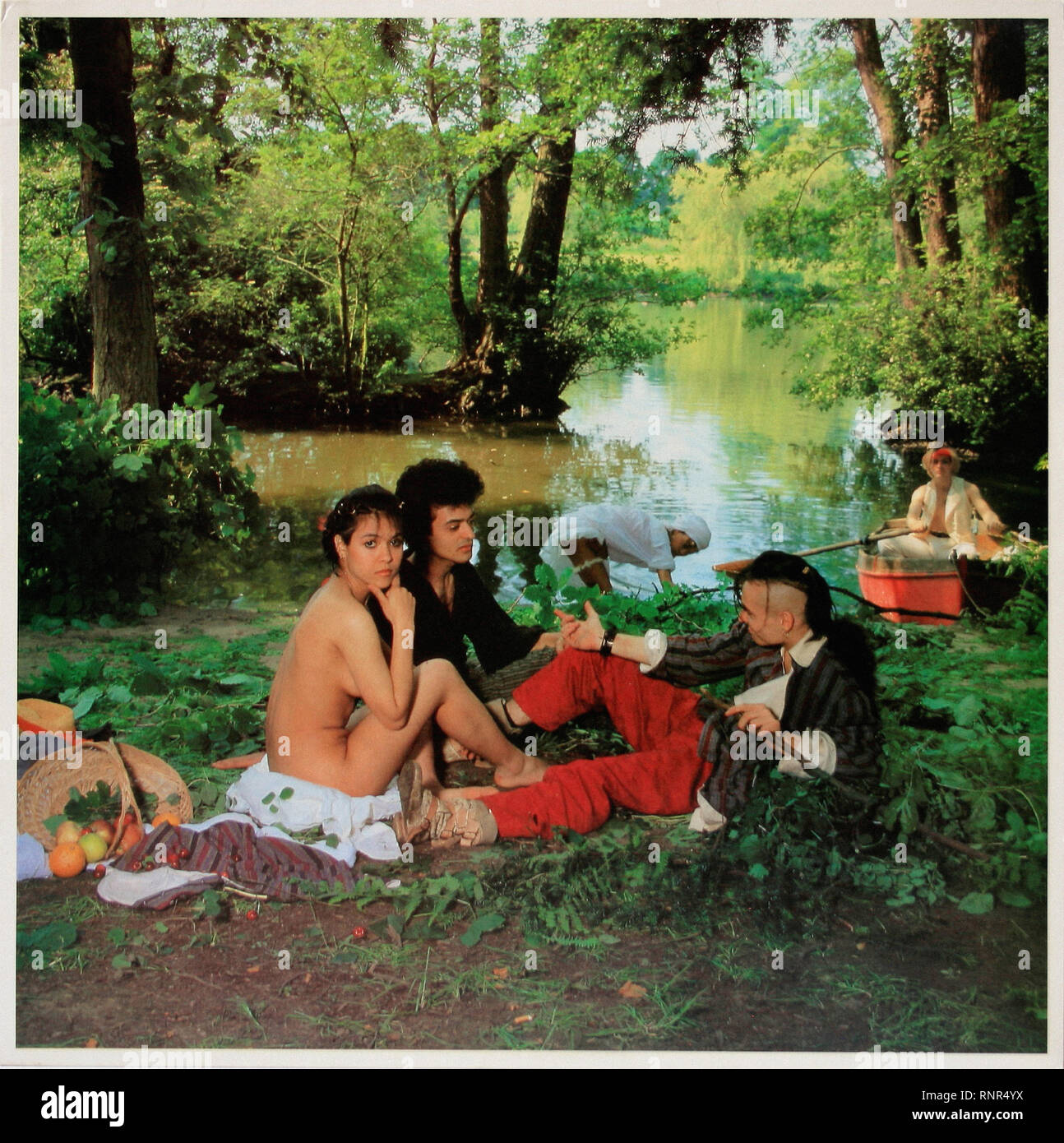 Bow Wow Wow Voir Jungle - Vintage Album Banque D'Images