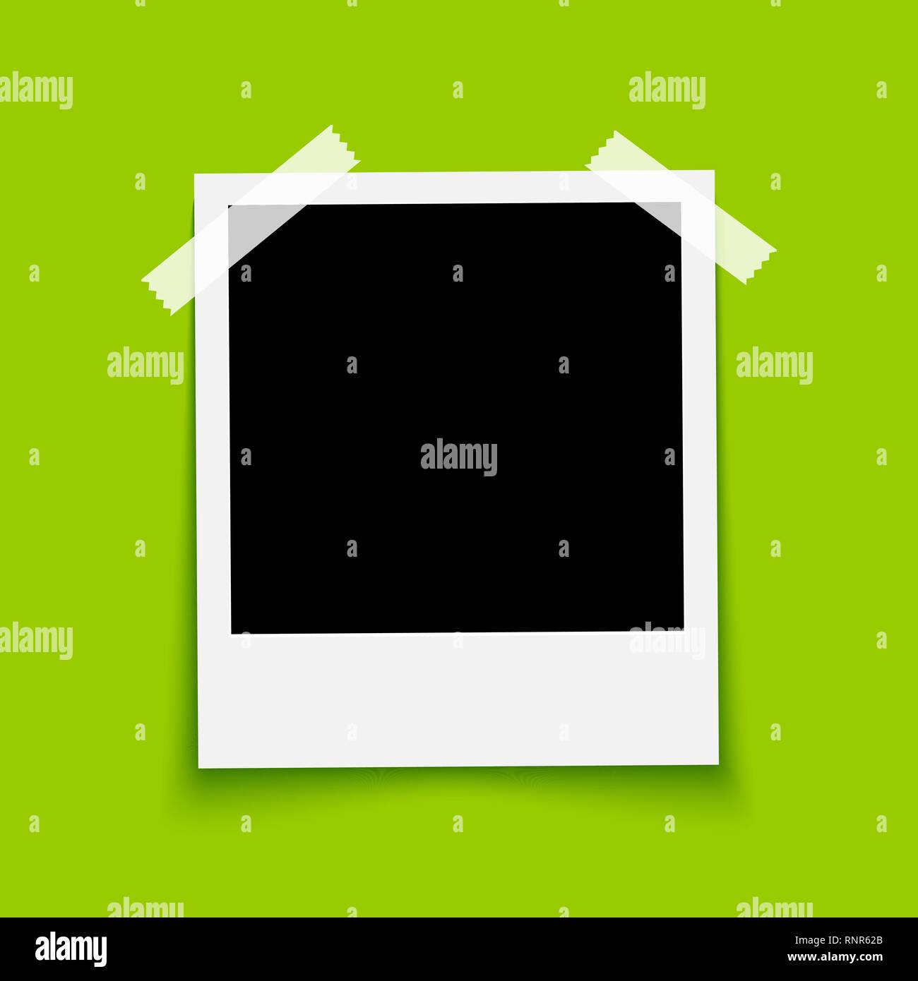 Vecteur cadre photo Illustration de Vecteur