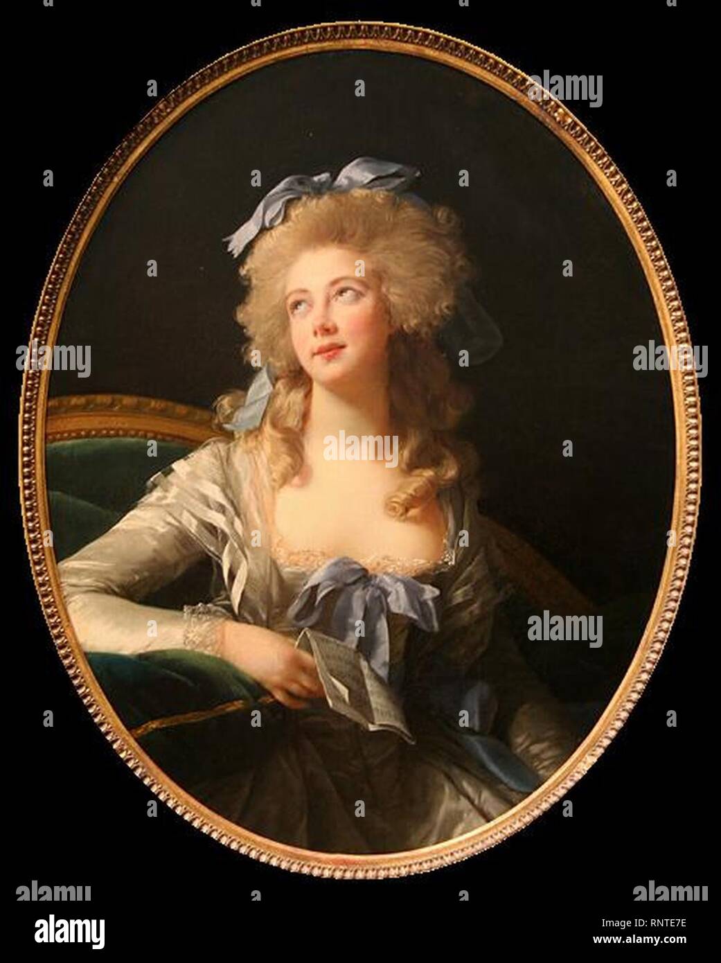 Catherine Noël Worlée par Elisabeth Vigée Lebrun. Banque D'Images