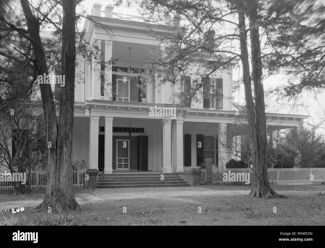Cedar Grove 1800 Alabama 2. Banque D'Images