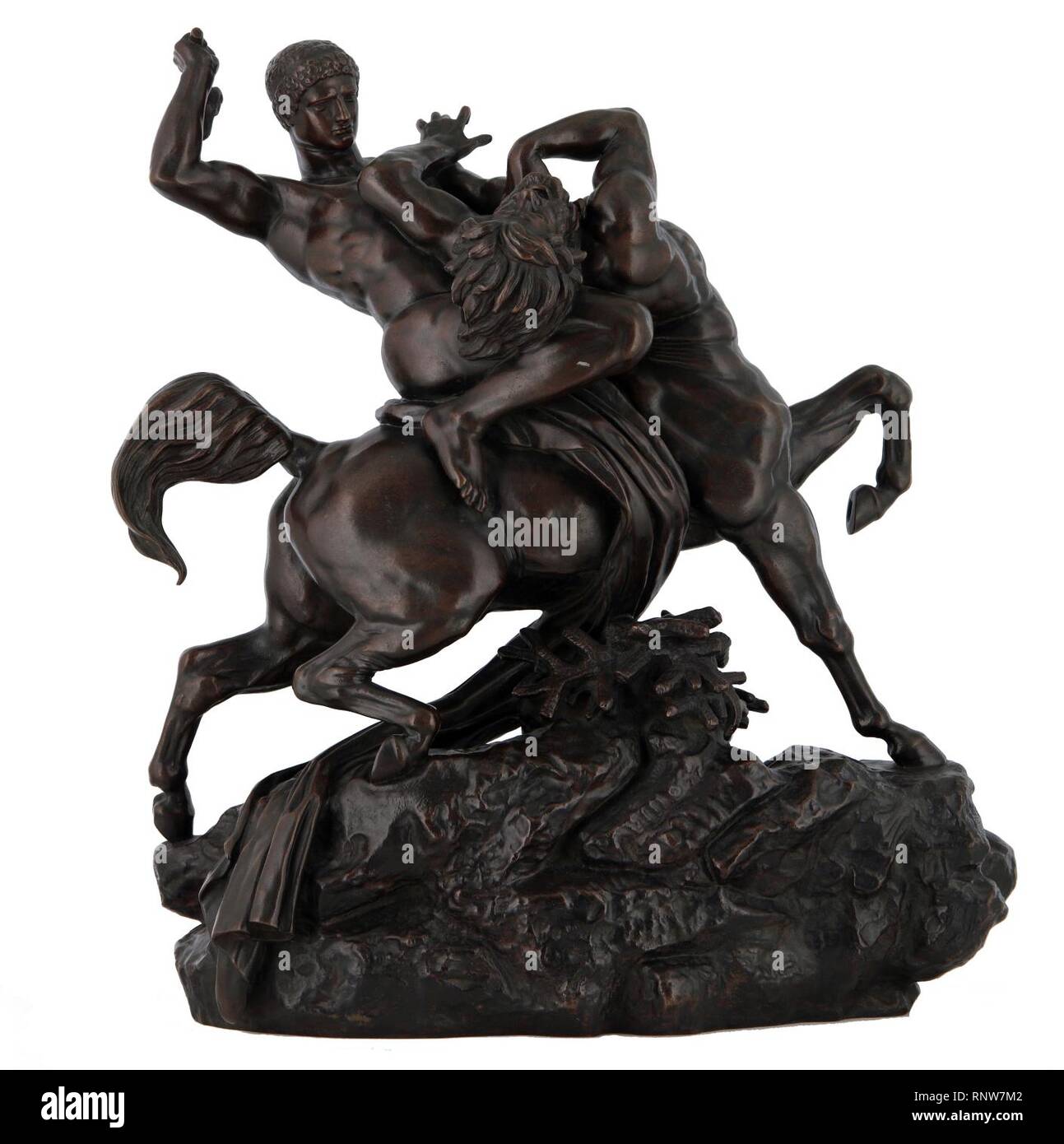 Centauro - Antoine-Louis Barye. Banque D'Images