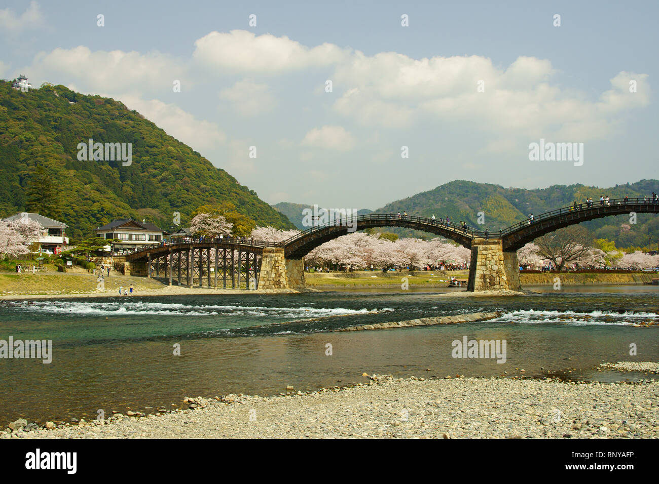 Kintai Bridge, Yamaguchi Prefecture, Japan Banque D'Images