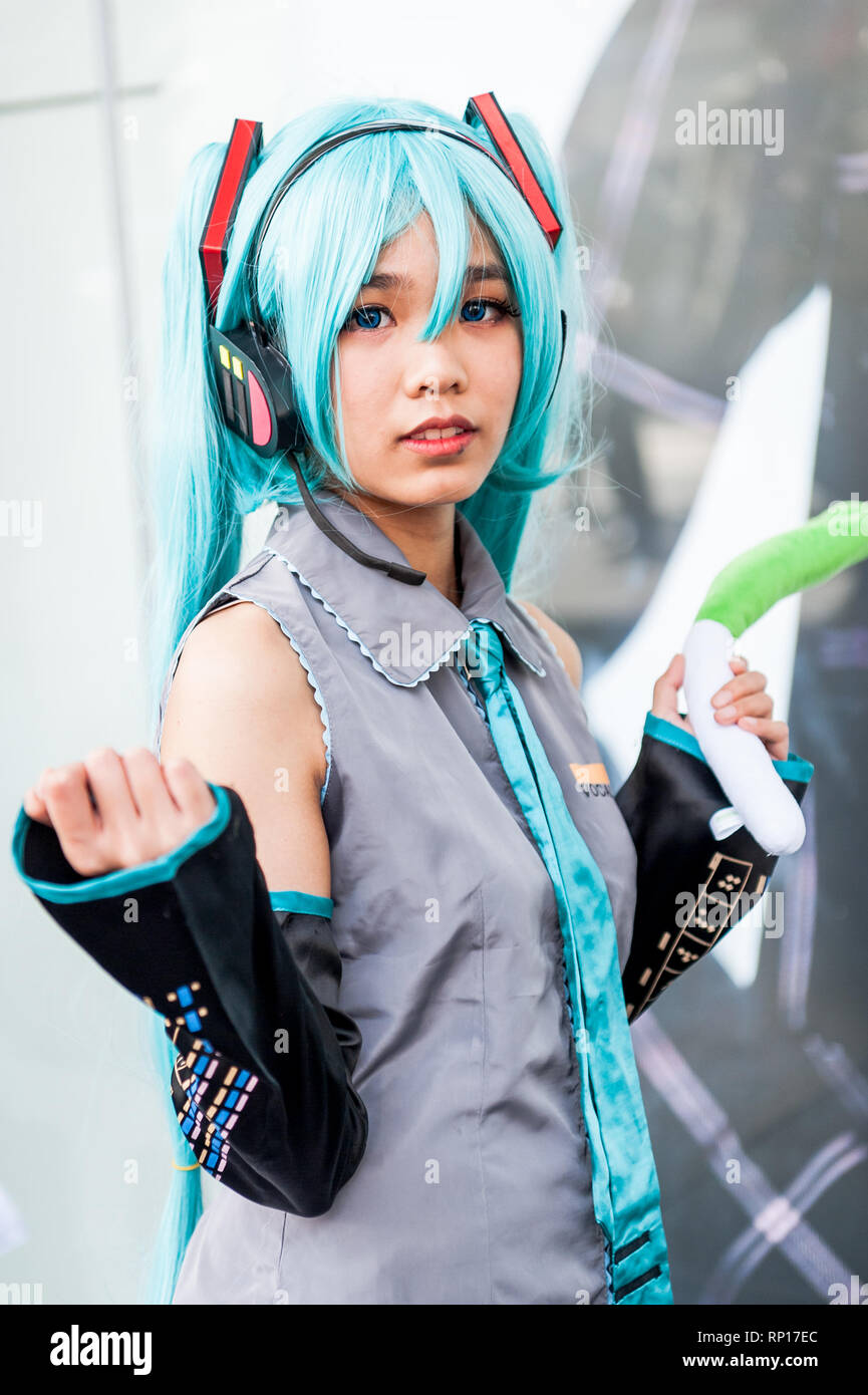 Images de l'incroyable Cosplay thaïlandais les filles et les garçons à la Japan Expo 2019 à Bangkok en Thaïlande Banque D'Images