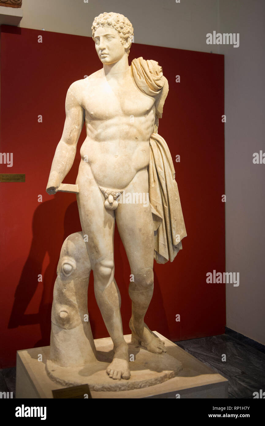 dieu-herm-s-statue-banque-de-photographies-et-d-images-haute