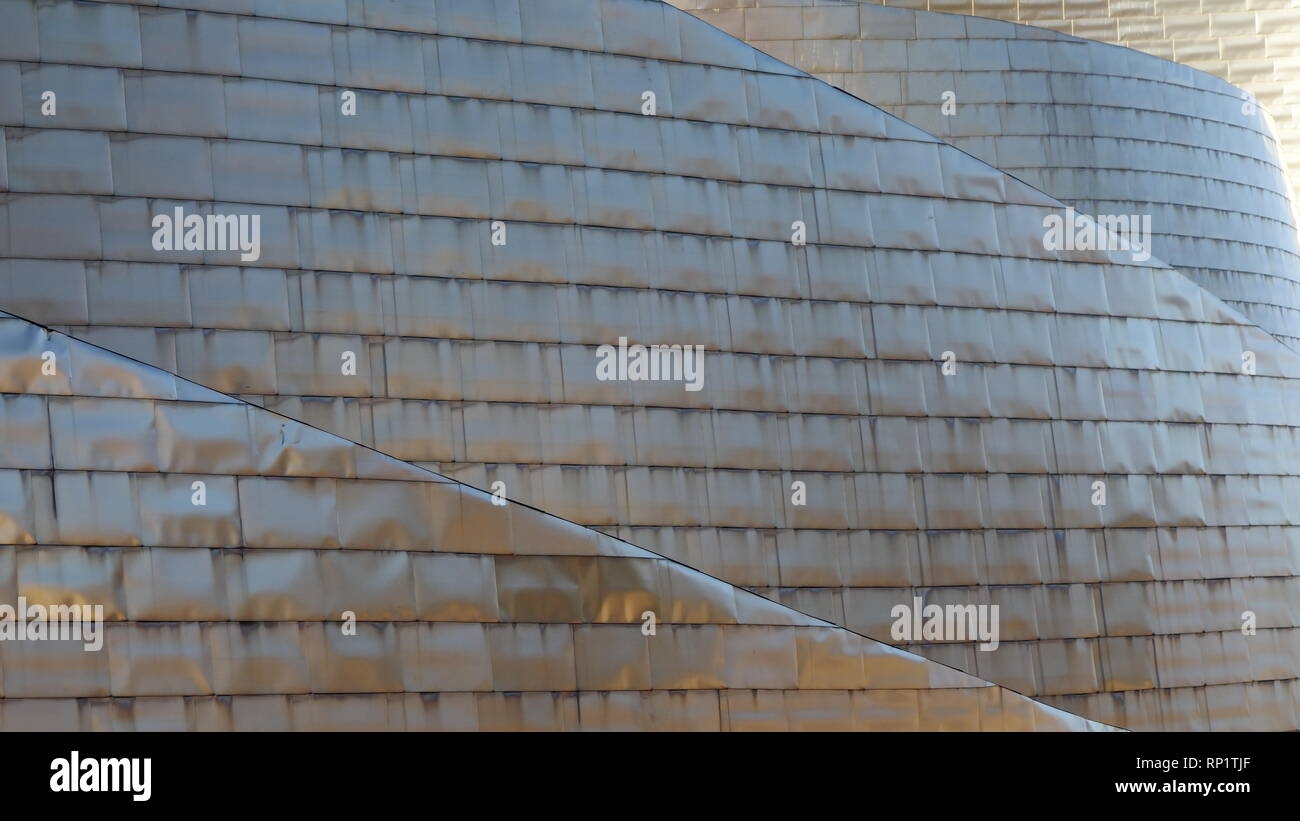Bilbao, Musée Guggenheim de Frank Gehry, Espagne Banque D'Images