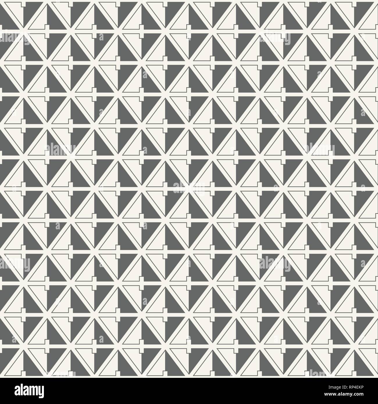 Résumé motif transparent géométrique de formes géométriques triangulaires. La texture élégante moderne. Carreaux géométriques répétés. Composition simple de triangles Illustration de Vecteur