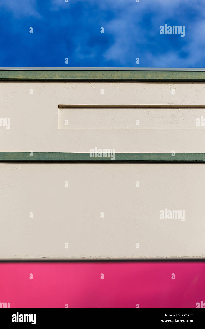 Sa façade est décorée , Manly-AUSTRALIE Banque D'Images