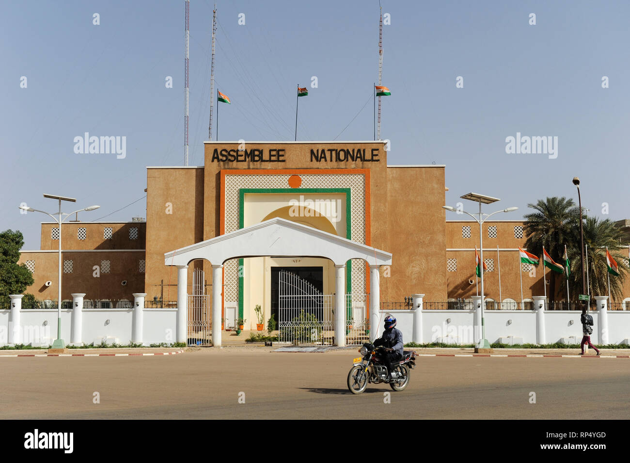 NIGER Niamey , Assemblée Nationale Banque D'Images