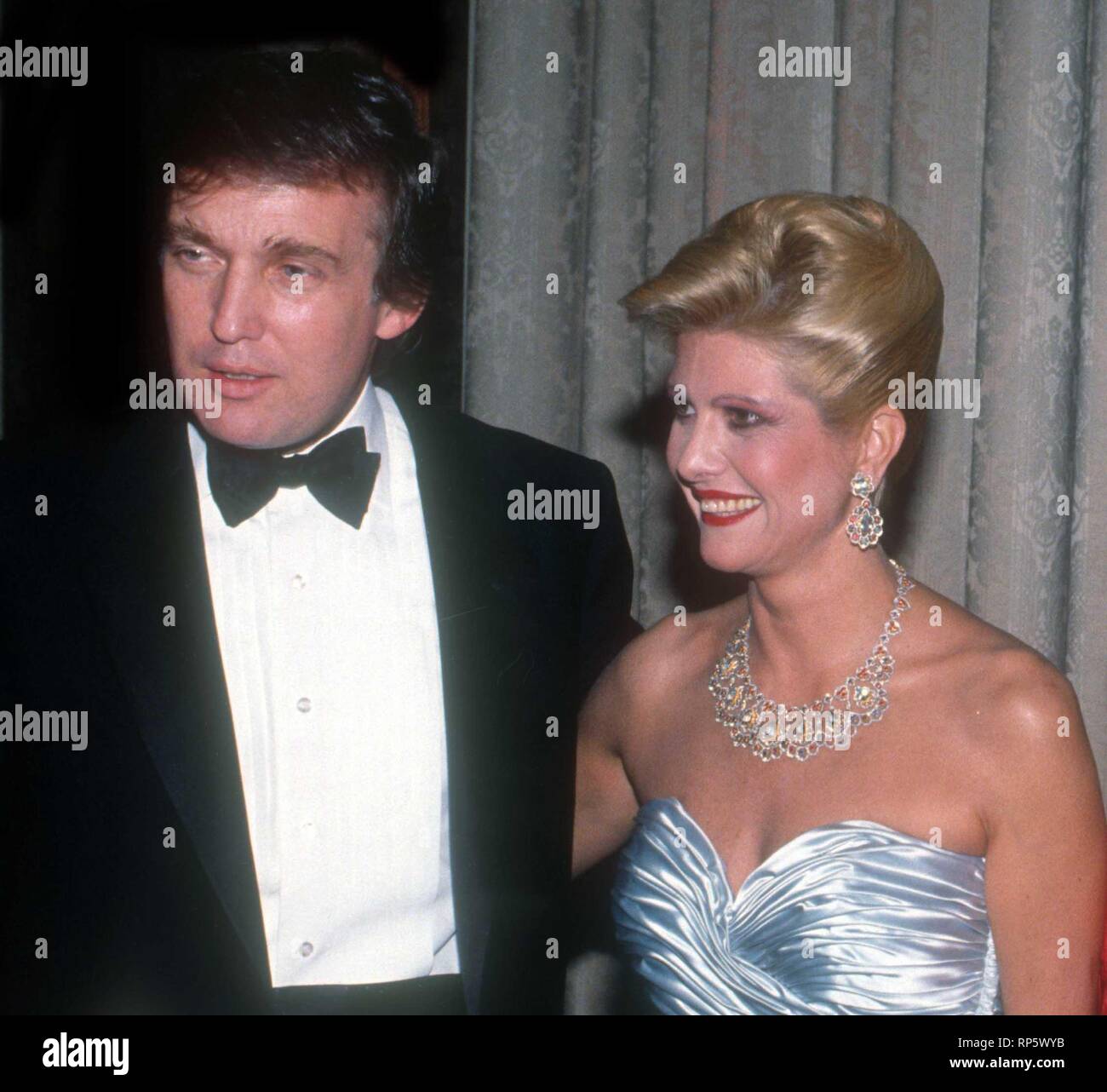 Ivana Trump et Donald Trump, Photo de John Barrett/PHOTOlink /MediaPunch Banque D'Images