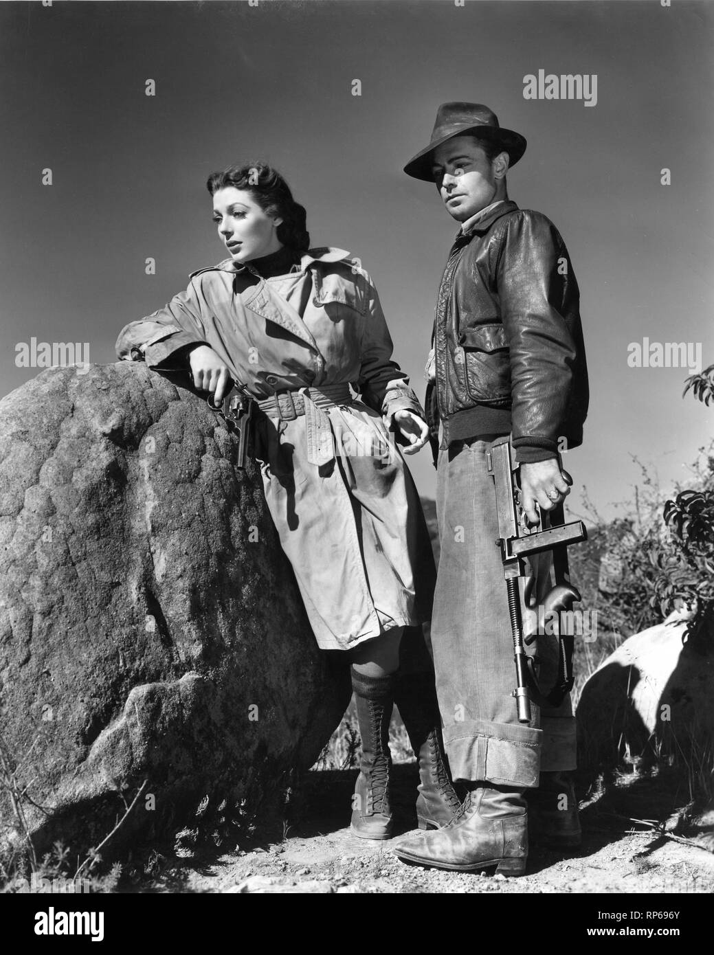 Alan Ladd Loretta Young CHINE 1943 réalisateur John Farrow Paramount Pictures Banque D'Images