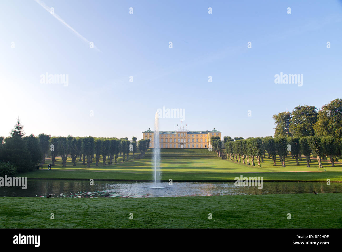 Château de Copenhague Frederiksberg Banque D'Images