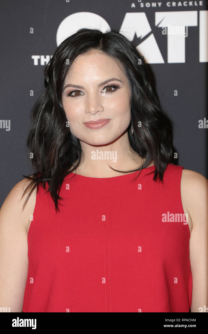 20 Feb 2019, aux États-Unis. 20 février 2019 - Hollywood, Californie - Katrina Law. Crackle Sony's ''Le Serment'' Saison 2 Criblage exclusif événement tenu au Paloma. Crédit photo : PMA/AdMedia Crédit : PMA/AdMedia/ZUMA/Alamy Fil Live News Banque D'Images