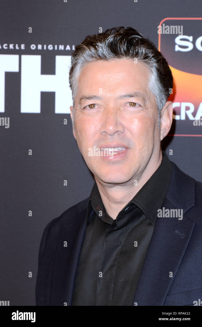 Hollywood, CA, USA. Feb 20, 2019. LOS ANGELES - jan 20 : Russell Wong au ''Le Serment'' Saison 2, l'événement à la Paloma le 20 février 2019 à Hollywood, CA : Crédit Kay Blake/ZUMA/Alamy Fil Live News Banque D'Images