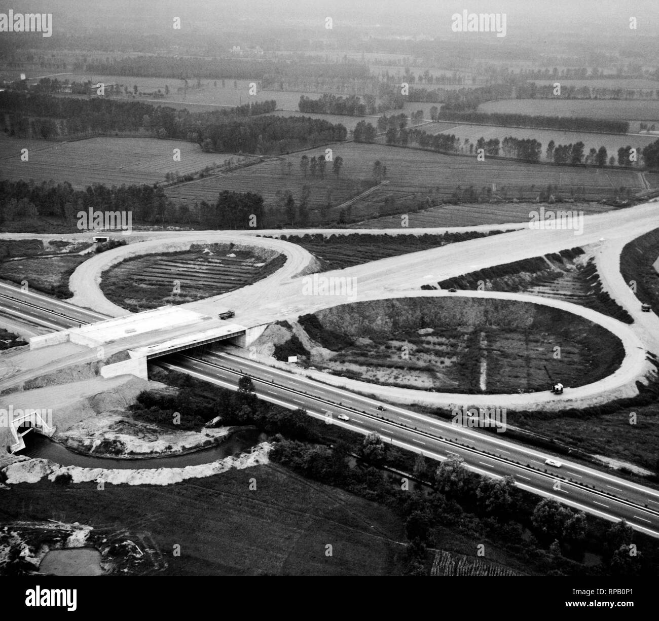 Link Road, 1967 Banque D'Images