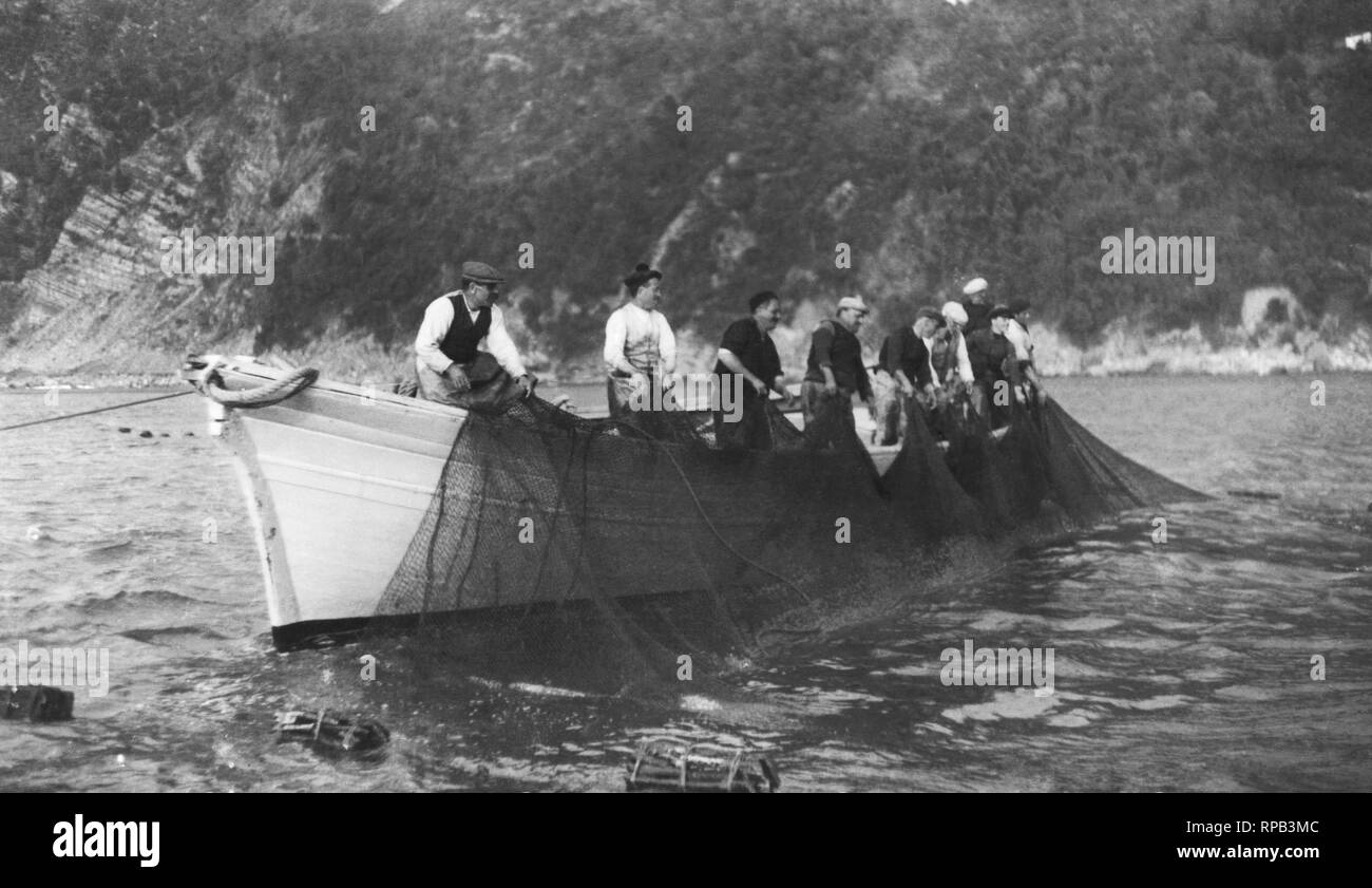 Le piège, Gênes, ligurie, italie 1920 1930 Banque D'Images